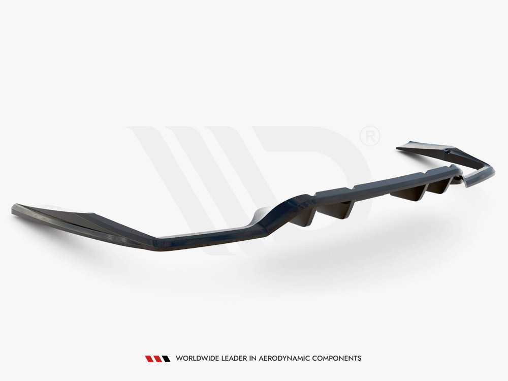 Rear Splitter (Vertical Bars) Mercedes-AMG C43 Coupe C205 Facelift - 6 