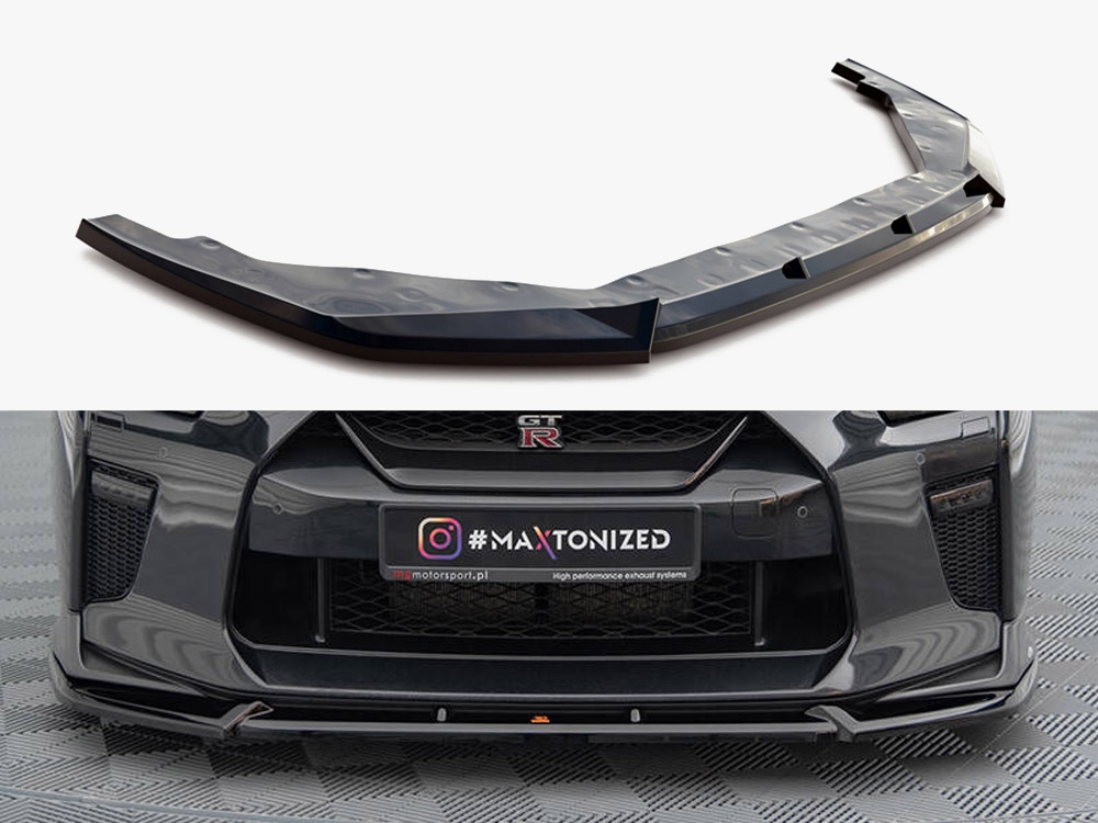Front Splitter V.2 Nissan GTR R35 2nd Facelift - 1 