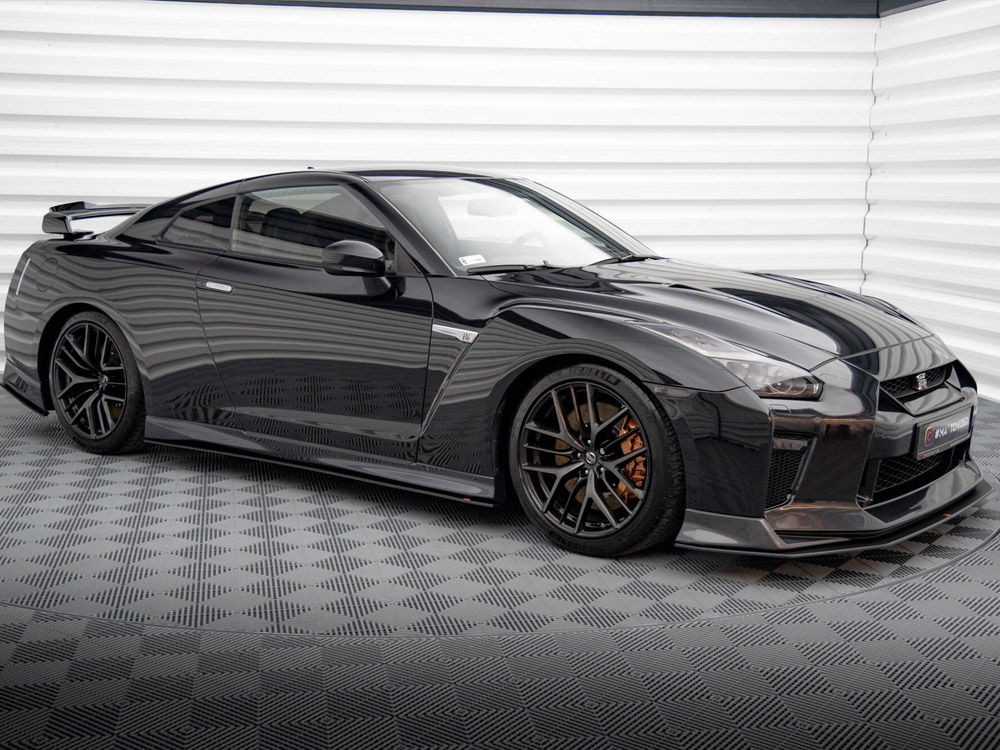 Street PRO Side Skirts Diffusers Nissan GTR R35 2nd Facelift - 2 