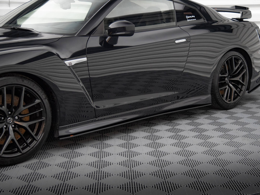 Street PRO Side Skirts Diffusers Nissan GTR R35 2nd Facelift - 3 
