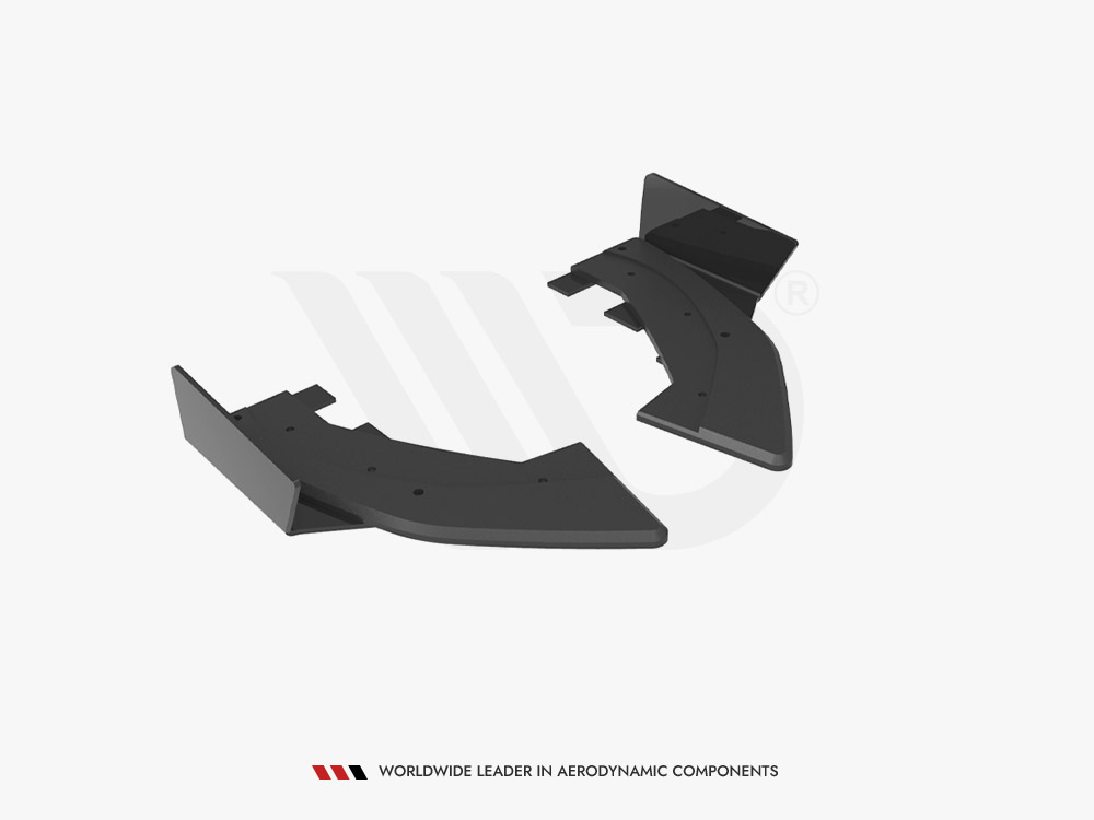 Street PRO Rear Side Splitters + Flaps Audi RS3 Sportback 8Y - 5 