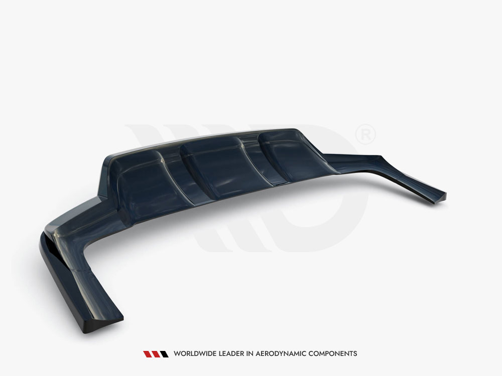 Rear Splitter (Vertical Bars) Mercedes-Benz GLE SUV AMG-Line W167 / W167 Facelift - 6 