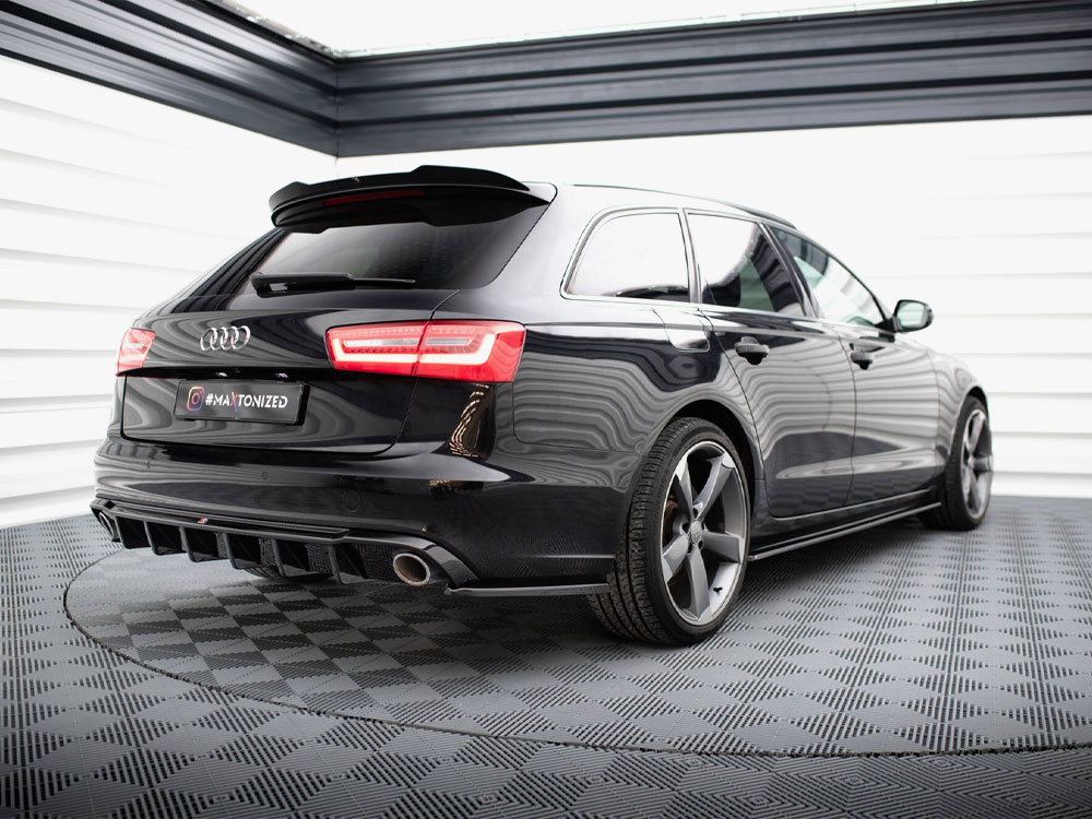 Rear Side Splitters V.3 Audi A6 Avant / Sedan C7 - 2 