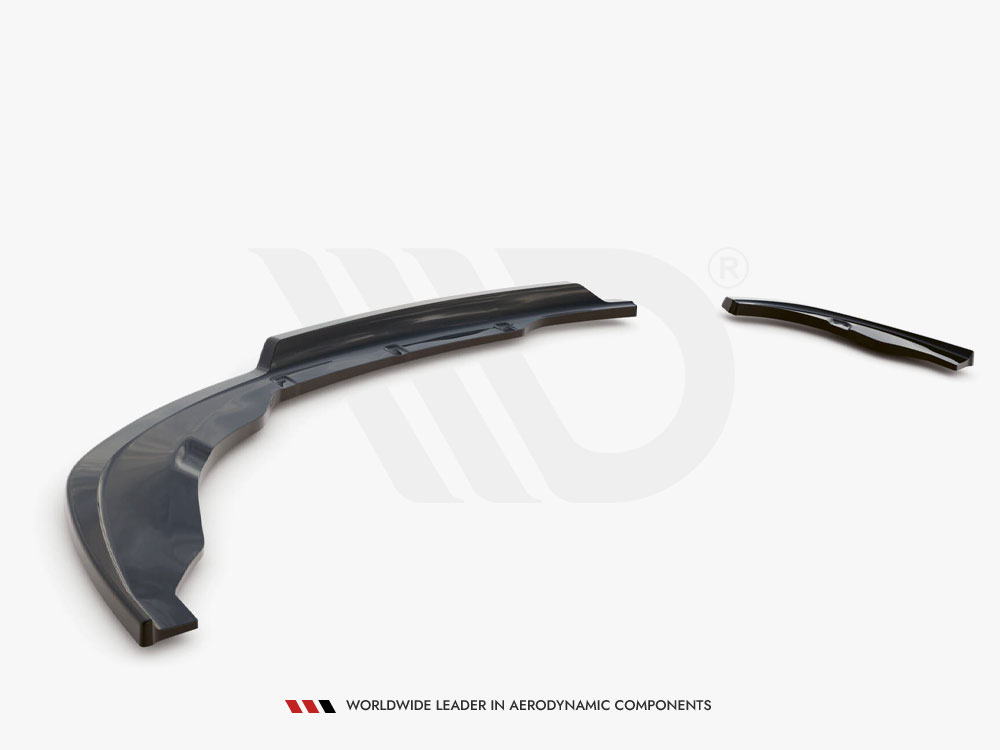 Central Rear Splitter (Vertical Bars) BMW 1 E81 Facelift - 6 