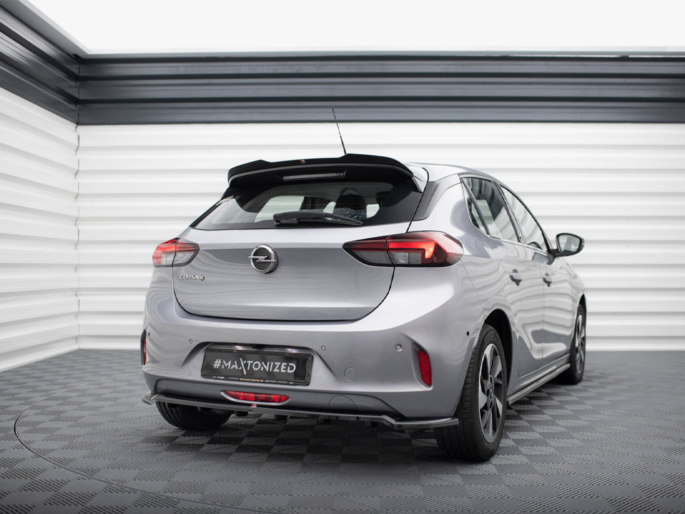 Rear Splitter (Vertical Bars) Opel Corsa F (Mk6) - 2 
