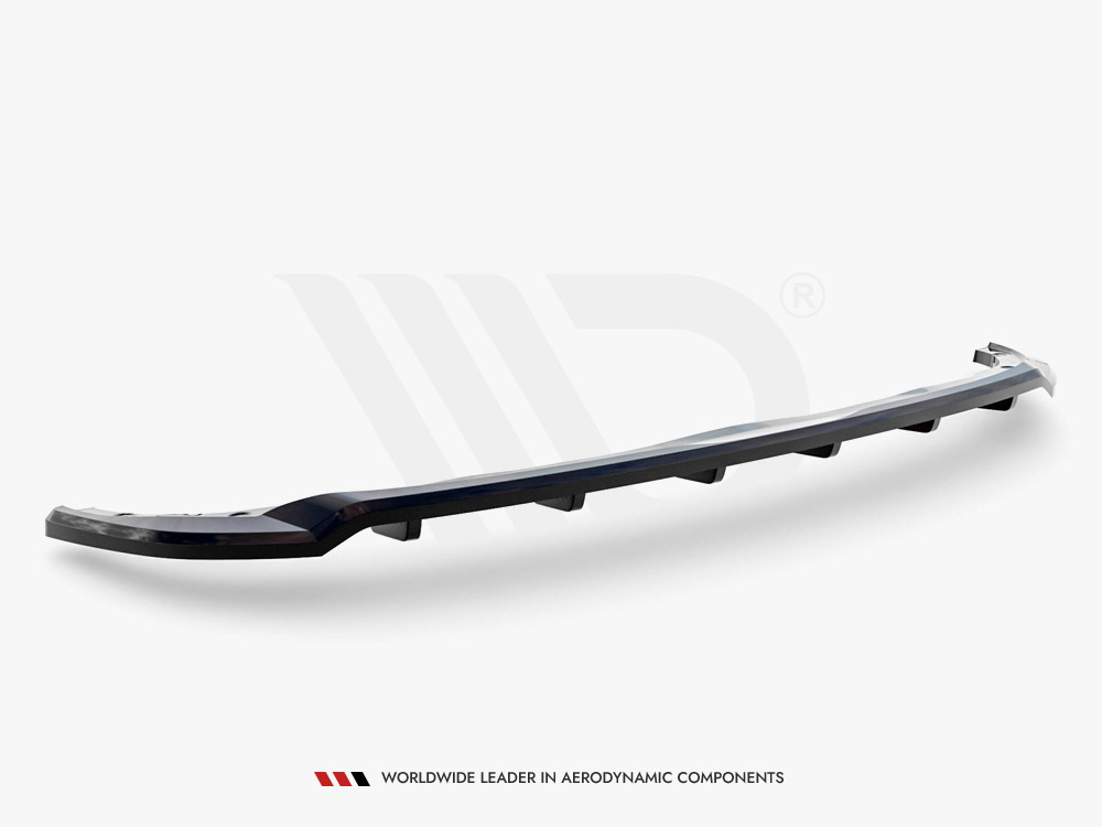 Rear Splitter (Vertical Bars) Opel Corsa F (Mk6) - 4 