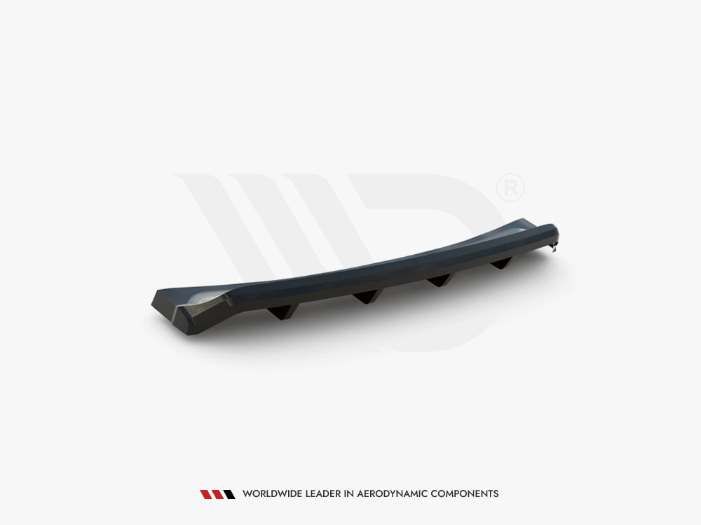 Central Rear Splitter (Vertical Bars) Ford Mondeo Sport Mk5 Facelift / Fusion Sport Mk2 Facelift - 6 