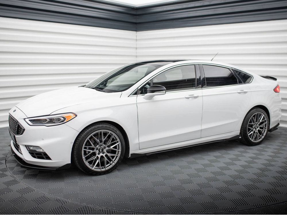 Street PRO Side Skirts Diffusers + Flaps Ford Mondeo Sport Mk5 Facelift / Fusion Sport Mk2 Facelift - 2 