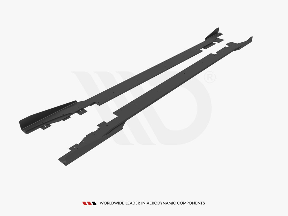 Street PRO Side Skirts Diffusers + Flaps Ford Mondeo Sport Mk5 Facelift / Fusion Sport Mk2 Facelift - 5 