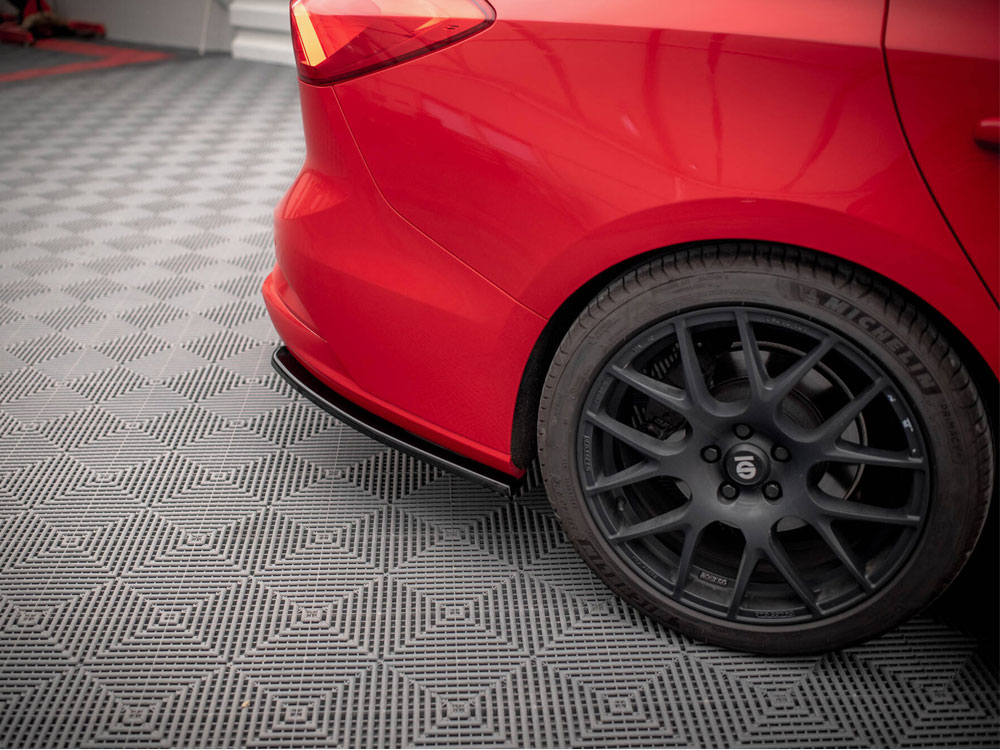 Rear Side Splitters V.5 Ford Focus ST Estate Mk4 - 4 