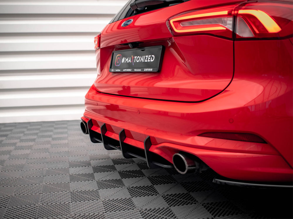 Street PRO Rear Diffuser Ford Focus Estate ST Mk4 - 5 