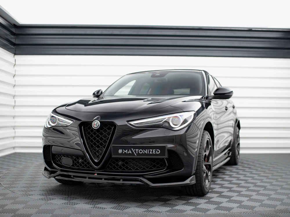 Front Splitter Alfa Romeo Stelvio Quadrifoglio Mk1 - 2 