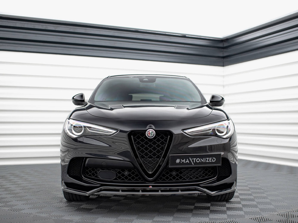 Front Splitter Alfa Romeo Stelvio Quadrifoglio Mk1 - 3 
