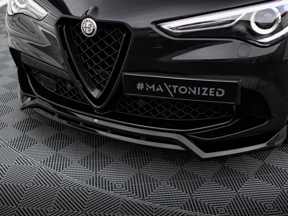 Front Splitter Alfa Romeo Stelvio Quadrifoglio Mk1 - 4 