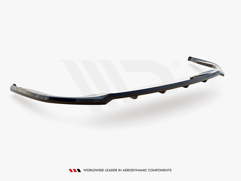 Central Rear Splitter (Vertical Bars) Honda Civic Mk10 - 5 