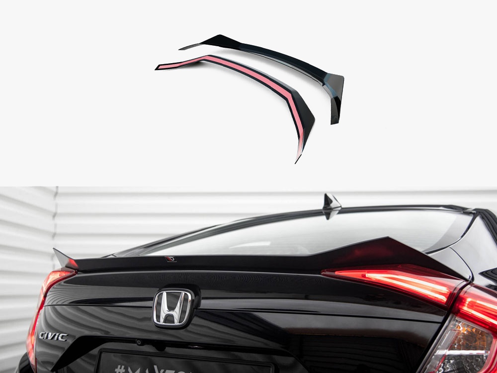 Spoiler CAP compatible with Honda Civic Mk10 - 1 