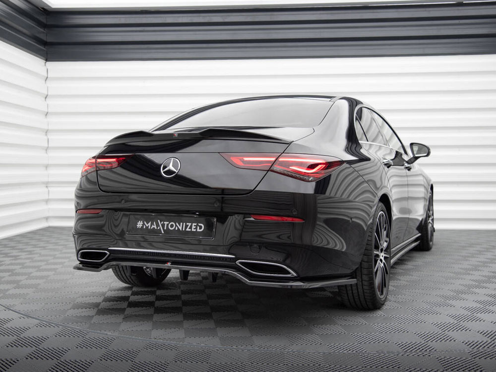 Rear Splitter (Vertical Bars) Mercedes-Benz CLA Coupe C118 - 2 