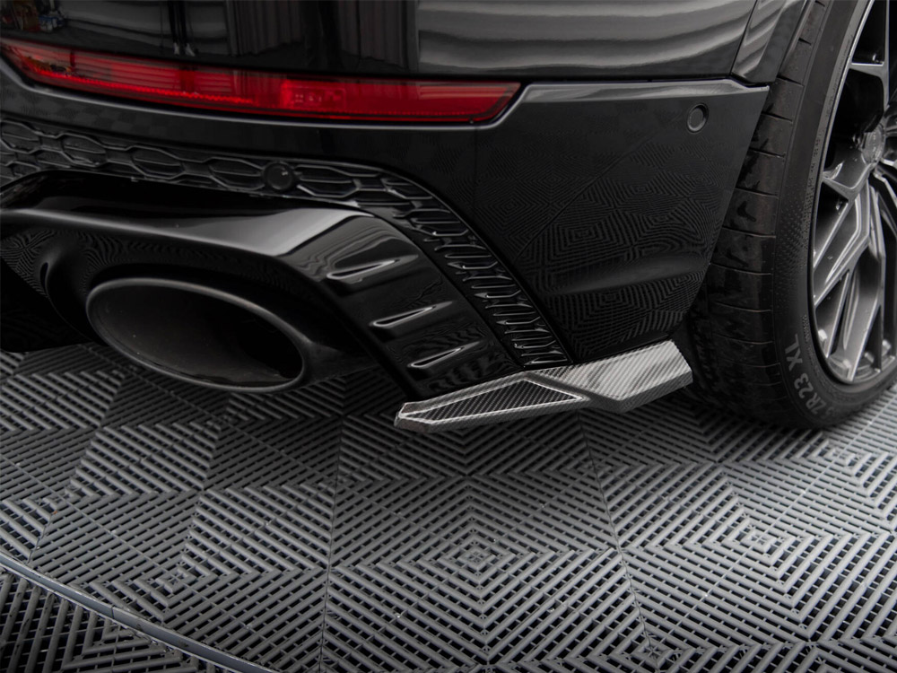 Carbon Fiber Rear Side Splitters Audi RSQ8 Mk1 - 3 