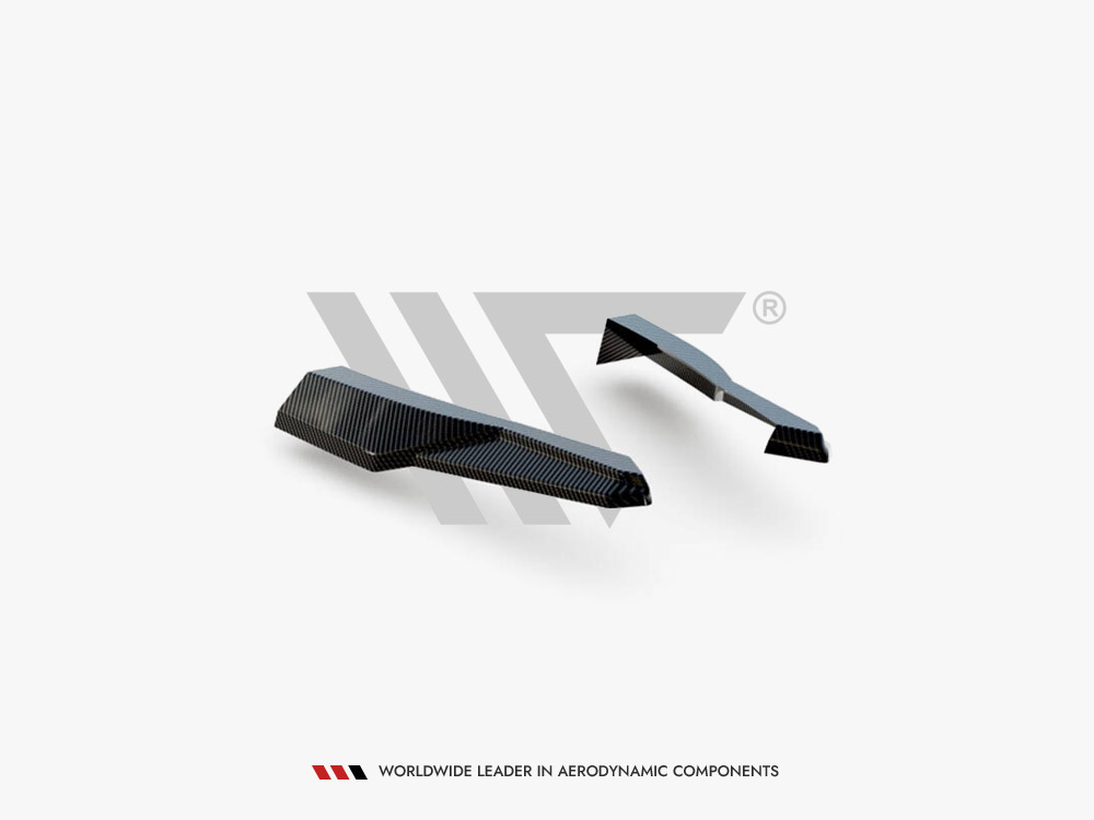 Carbon Fiber Rear Side Splitters Audi RSQ8 Mk1 - 6 