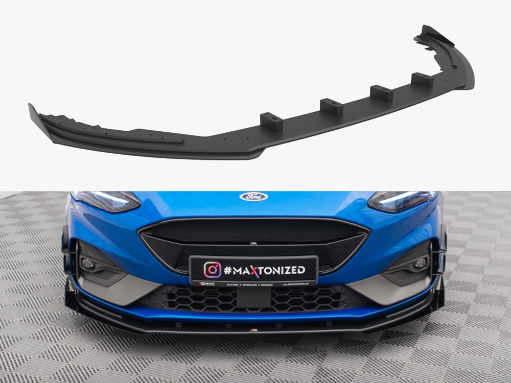 Street PRO Front Splitter + Flaps Ford Focus ST / ST-Line Mk4 - 1 
