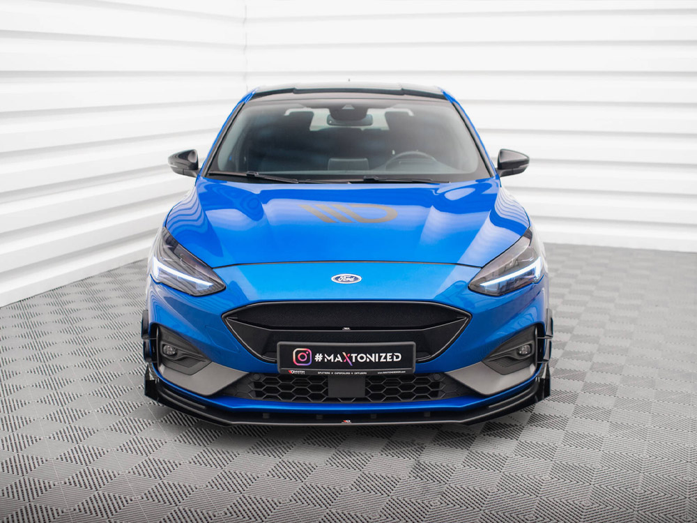 Street PRO Front Splitter + Flaps Ford Focus ST / ST-Line Mk4 - 3 