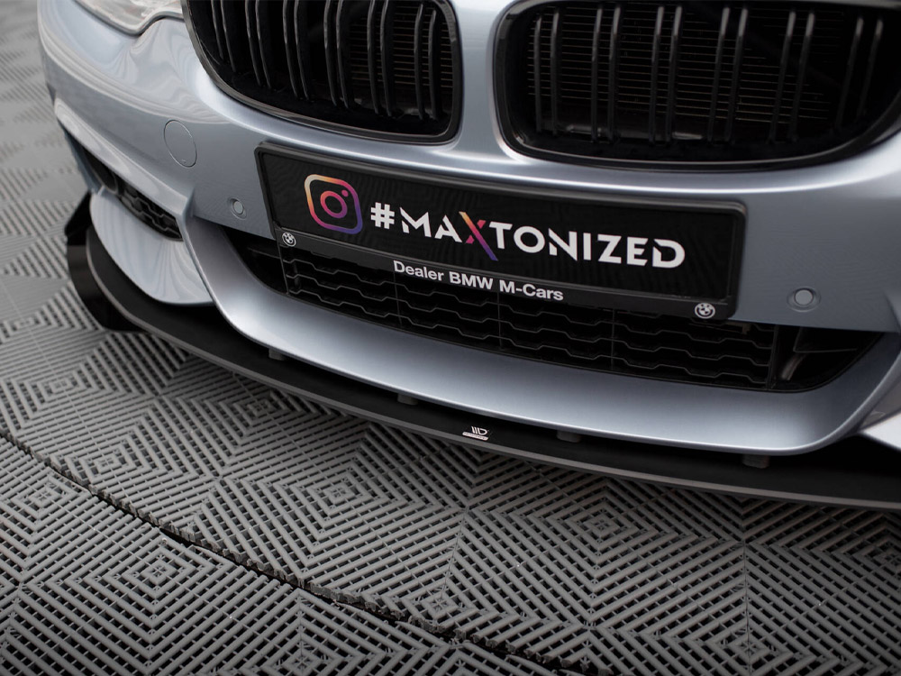 Street PRO Front Splitter + Flaps BMW 4 Coupe / Gran Coupe / Cabrio M-Pack F32 / F36 / F33 - 4 
