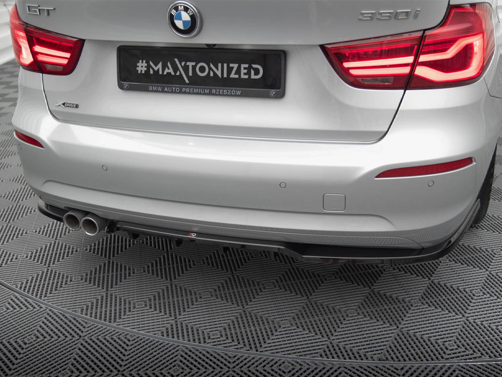 Central Rear Splitter (Vertical Bars) BMW 3 GT F34 Facelift - 3 