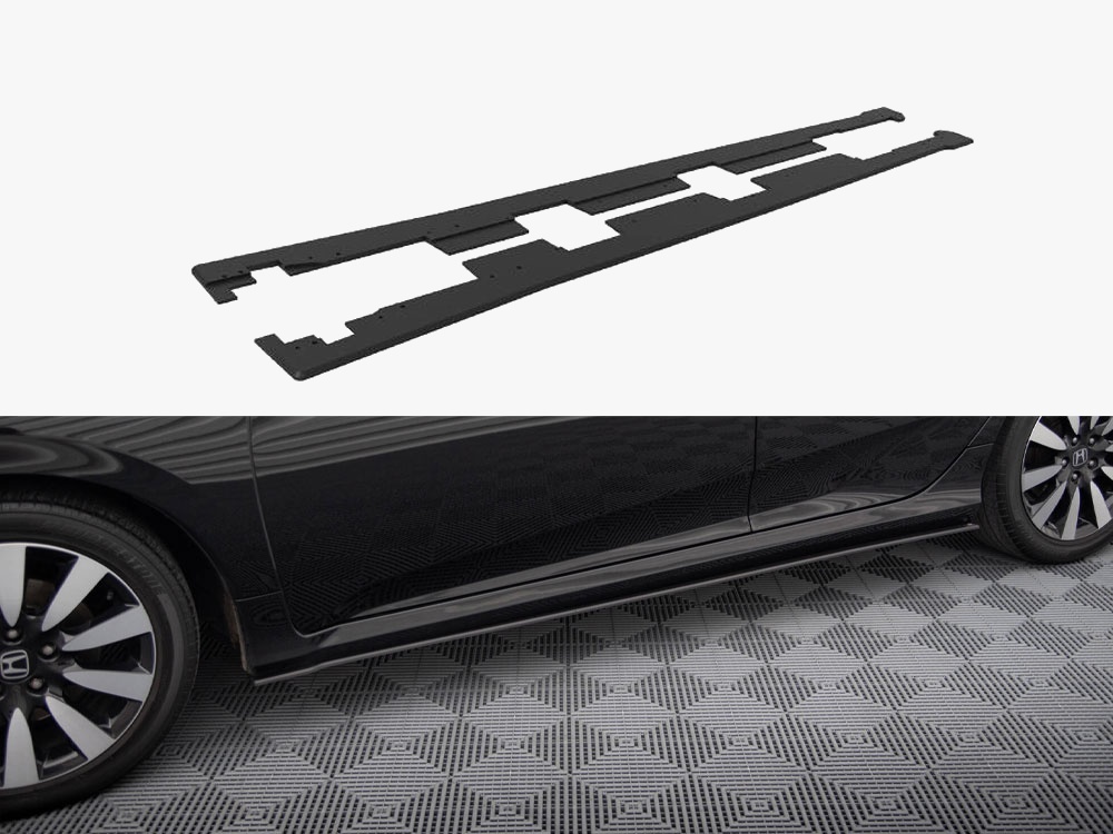 Street PRO Side Skirts Diffusers Honda Civic Mk10 - 1 