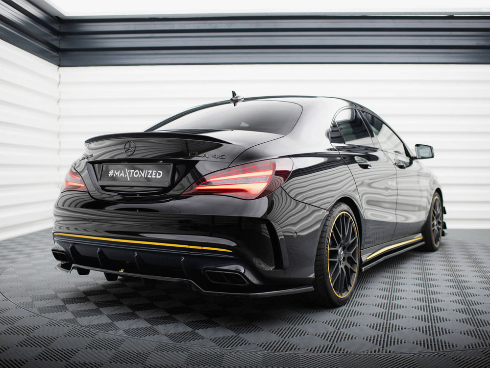 Rear Splitter (Vertical Bars) Mercedes-AMG CLA 45 C117 Facelift - 2 
