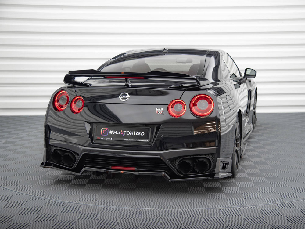 Rear Side Splitters Nissan GTR R35 Facelift - 2 