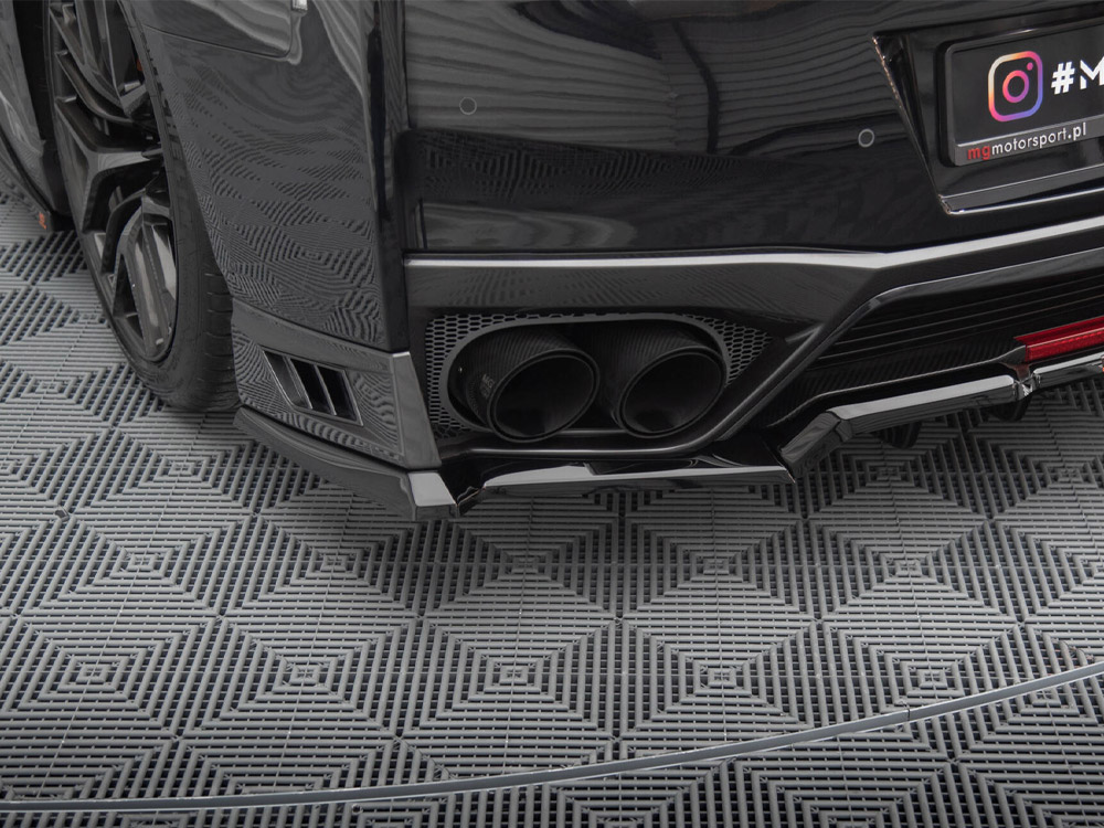 Rear Side Splitters Nissan GTR R35 Facelift - 3 