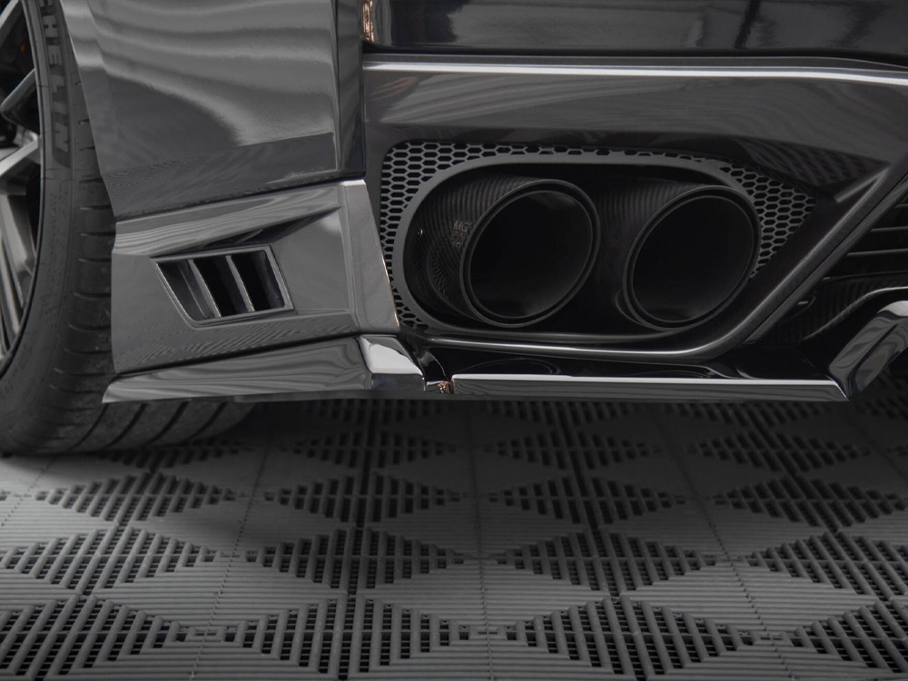 Rear Side Splitters Nissan GTR R35 Facelift - 4 