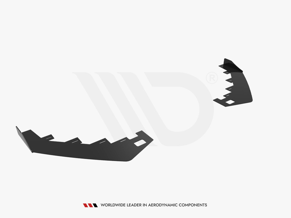 Front Flaps Mercedes-AMG CLA 45 Aero C117 Facelift - 4 