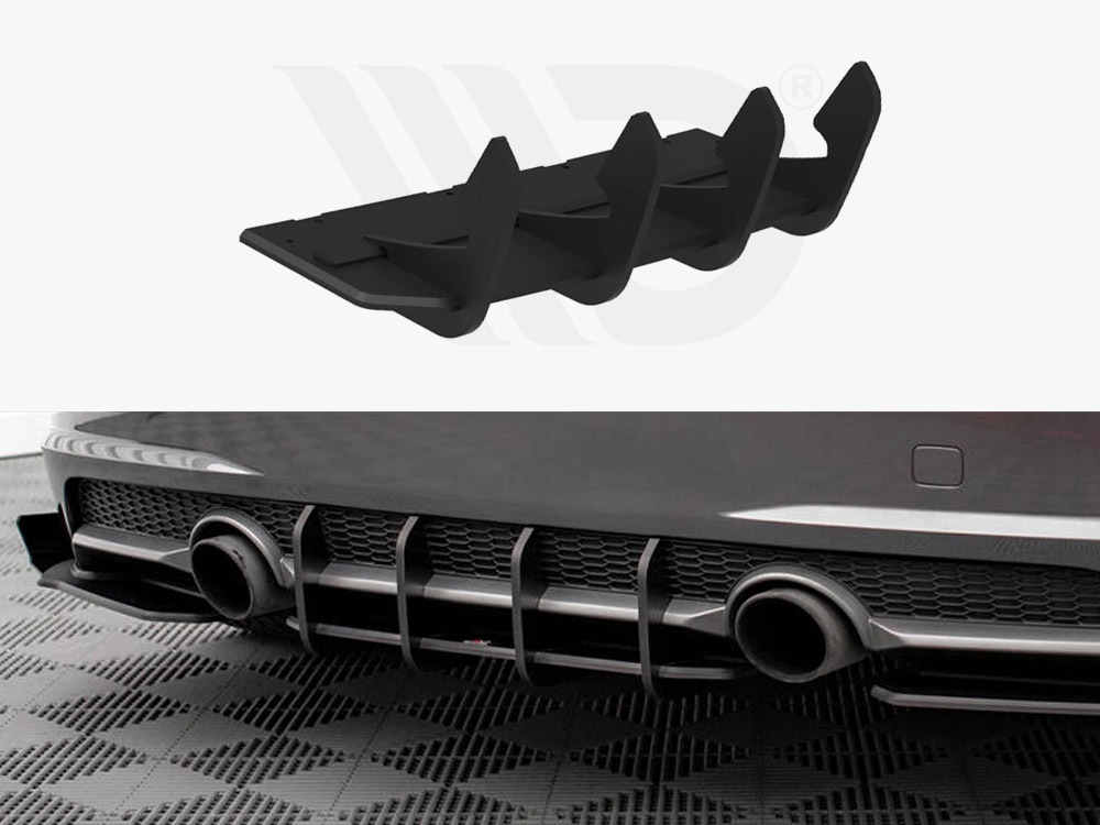 Street PRO Rear Diffuser Audi TT S-Line 8S - 1 