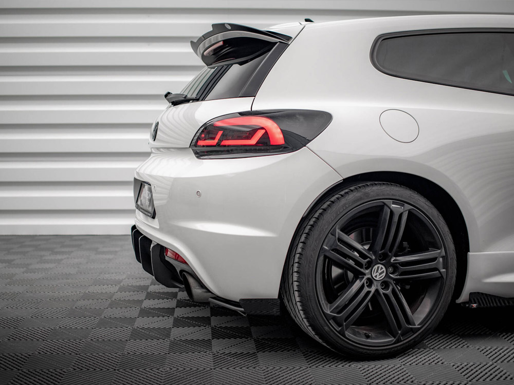 Street Pro Rear Side Splitters + Flaps Volkswagen Scirocco R Mk3 - 3 