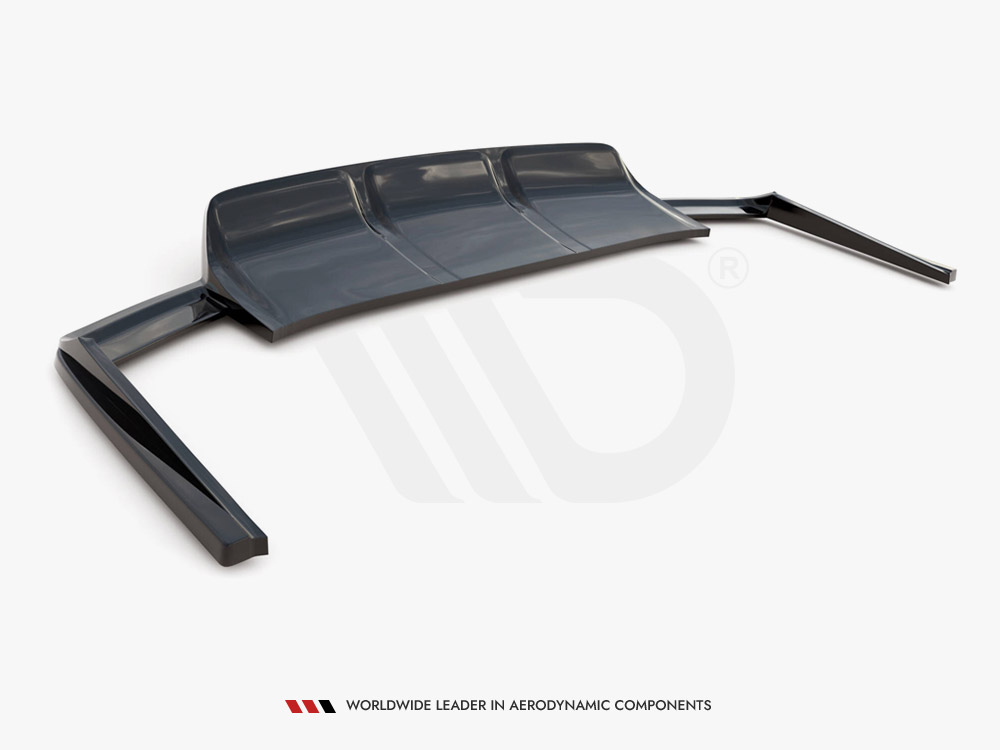 Central Rear Splitter (Vertical Bars) Audi SQ7 Mk2 - 6 