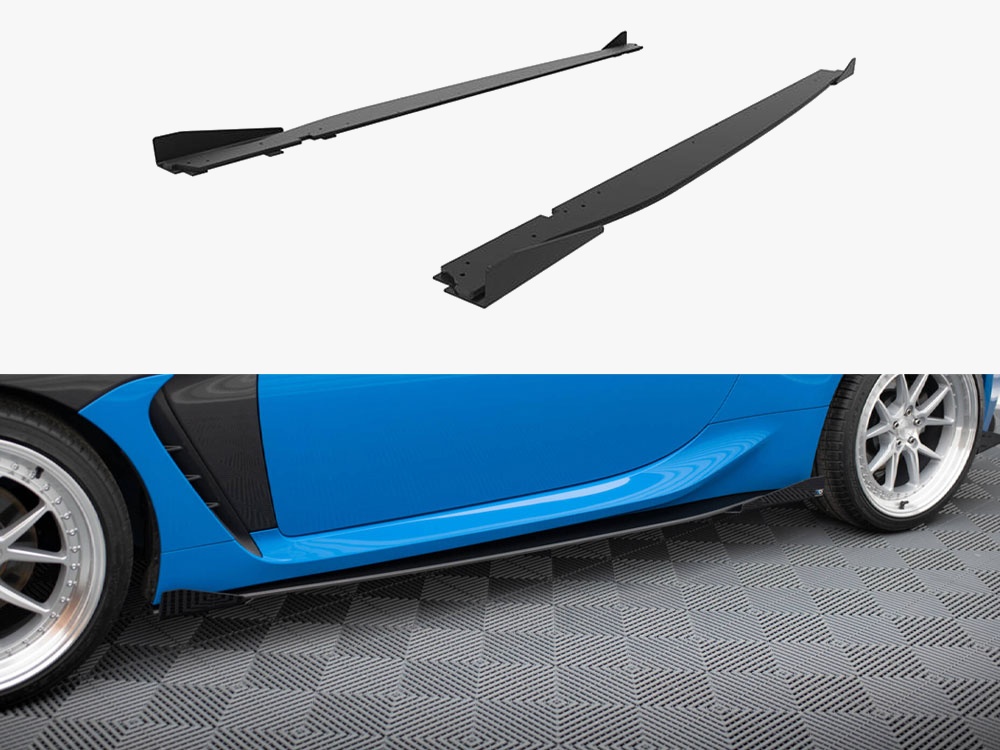 Street PRO Side Skirts Diffusers V.1 + Flaps Toyota GR86 Mk1 - 1 