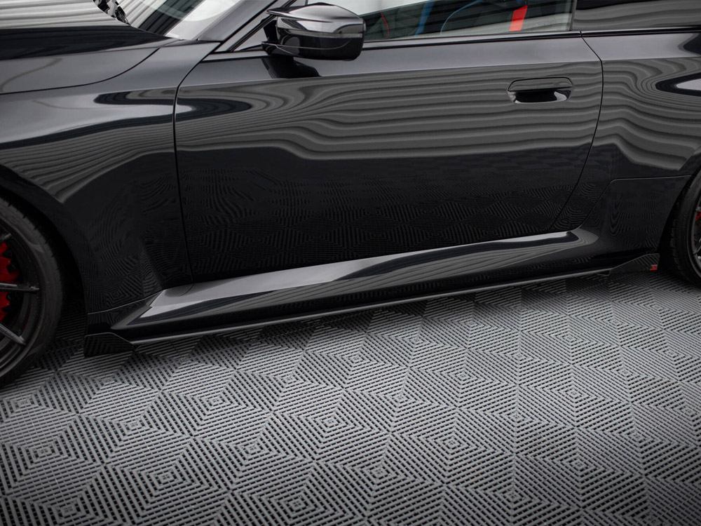 Street PRO Side Skirts Diffusers V.1 + Flaps BMW M2 G87 - 3 