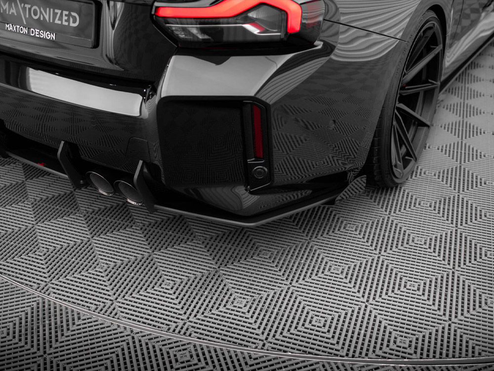 Street Pro Rear Side Splitters V.1 + Flaps BMW M2 G87 - 3 