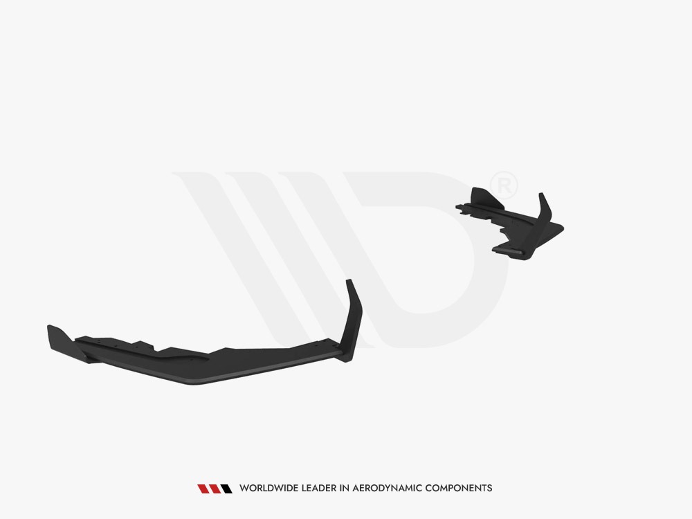 Street Pro Rear Side Splitters V.1 + Flaps BMW M2 G87 - 5 