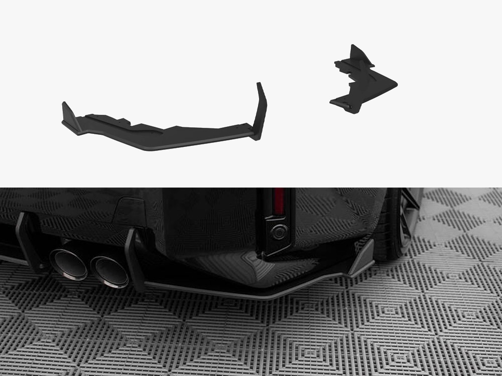 Street Pro Rear Side Splitters V.2 BMW M2 G87 - 1 