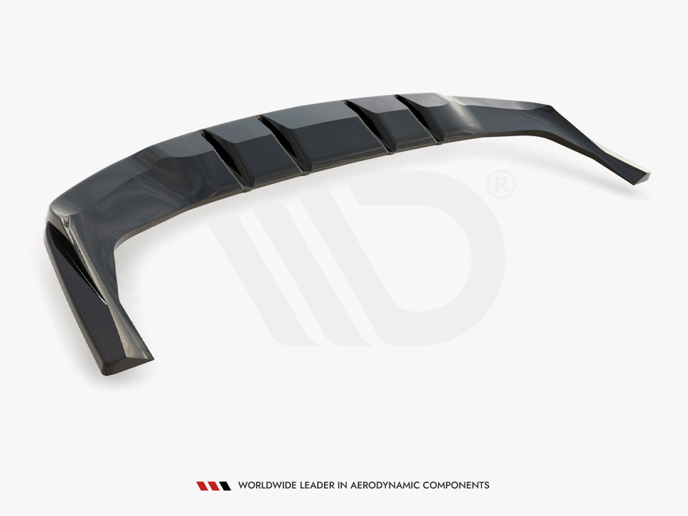 Rear Splitter (Vertical Bars) Mercedes-Benz GLE Coupe AMG-Line C167 / C167 Facelift - 7 