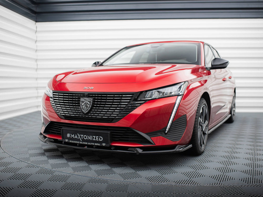 Front Splitter V.2 Peugeot 308 Mk3 - 2 
