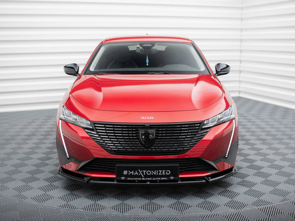 Front Splitter V.2 Peugeot 308 Mk3 - 3 