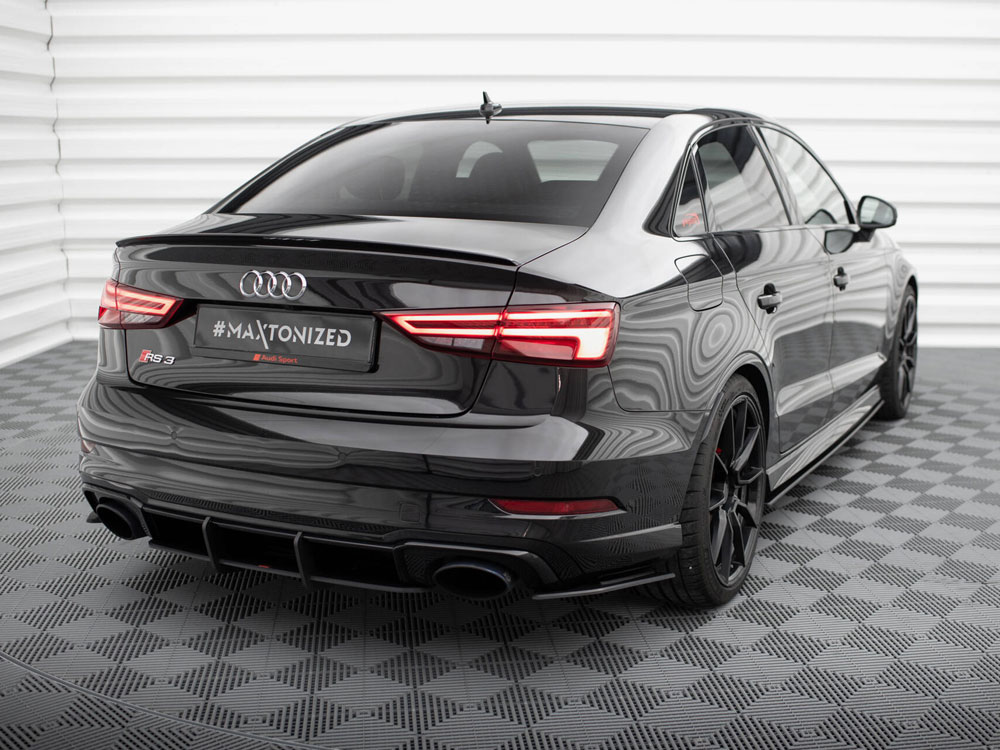 Street Pro Rear Side Splitters Audi RS3 Sedan 8V Facelift - 2 