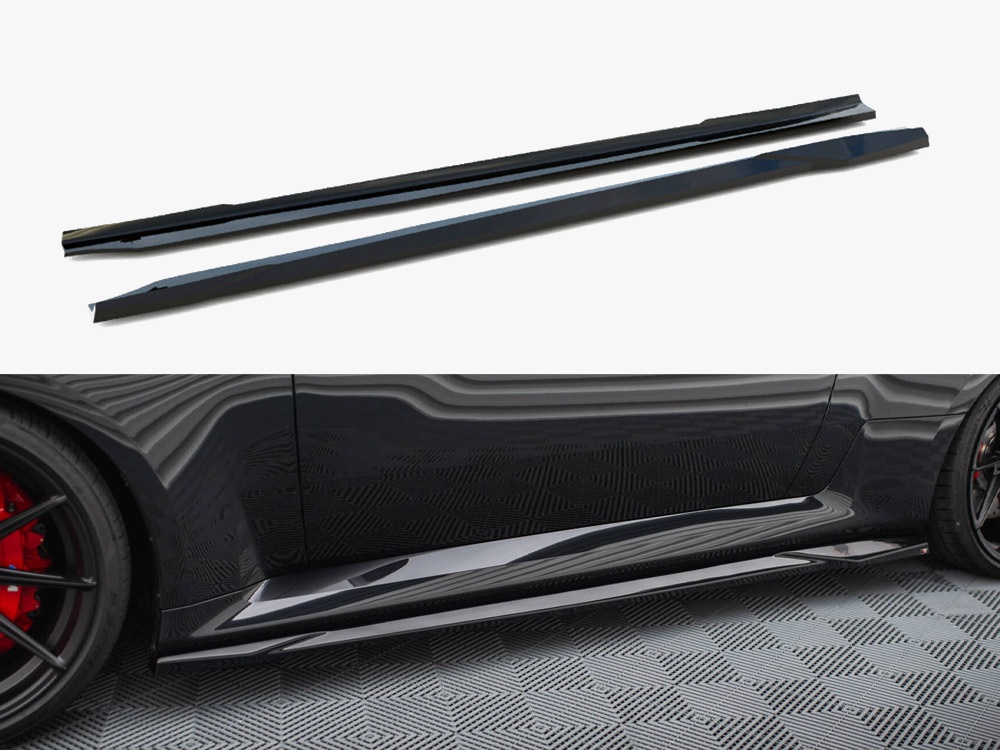 Side Skirts Diffusers V.2 compatible with BMW M2 G87 - 1 
