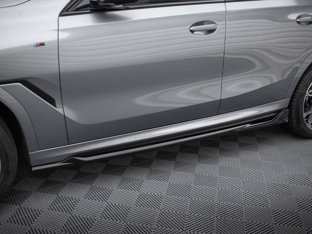 Side Skirts Diffusers V.2 BMW X6 M-Pack G06 Facelift - 3 