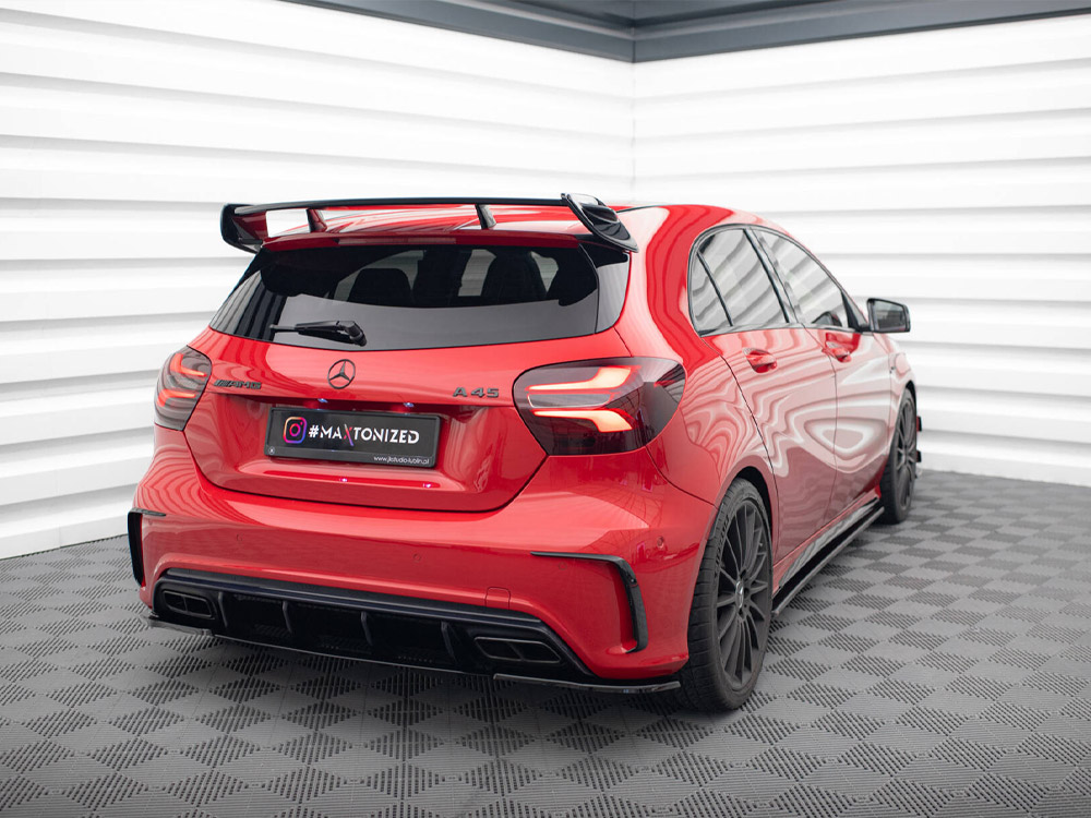 Rear Side Splitters Mercedes A W176 AMG Facelift - 2 