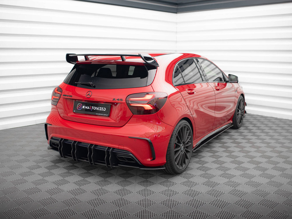 Rear Side Splitters Mercedes A W176 AMG Facelift - 3 