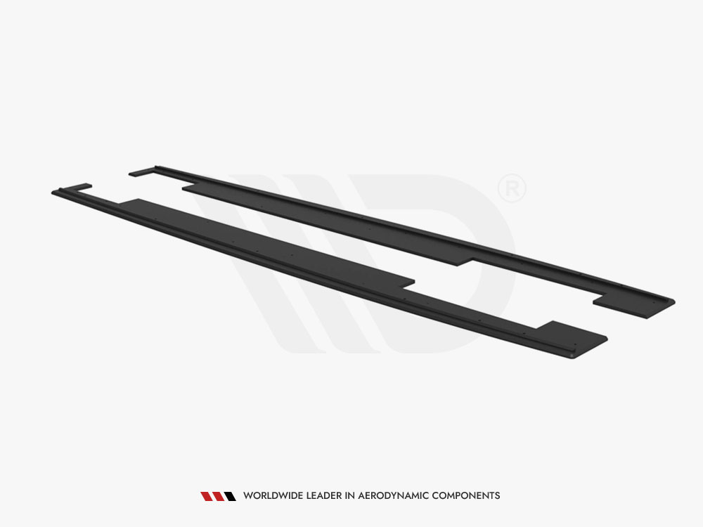 Street PRO Side Skirts Diffusers Audi A7 RS7 Look C7 - 5 